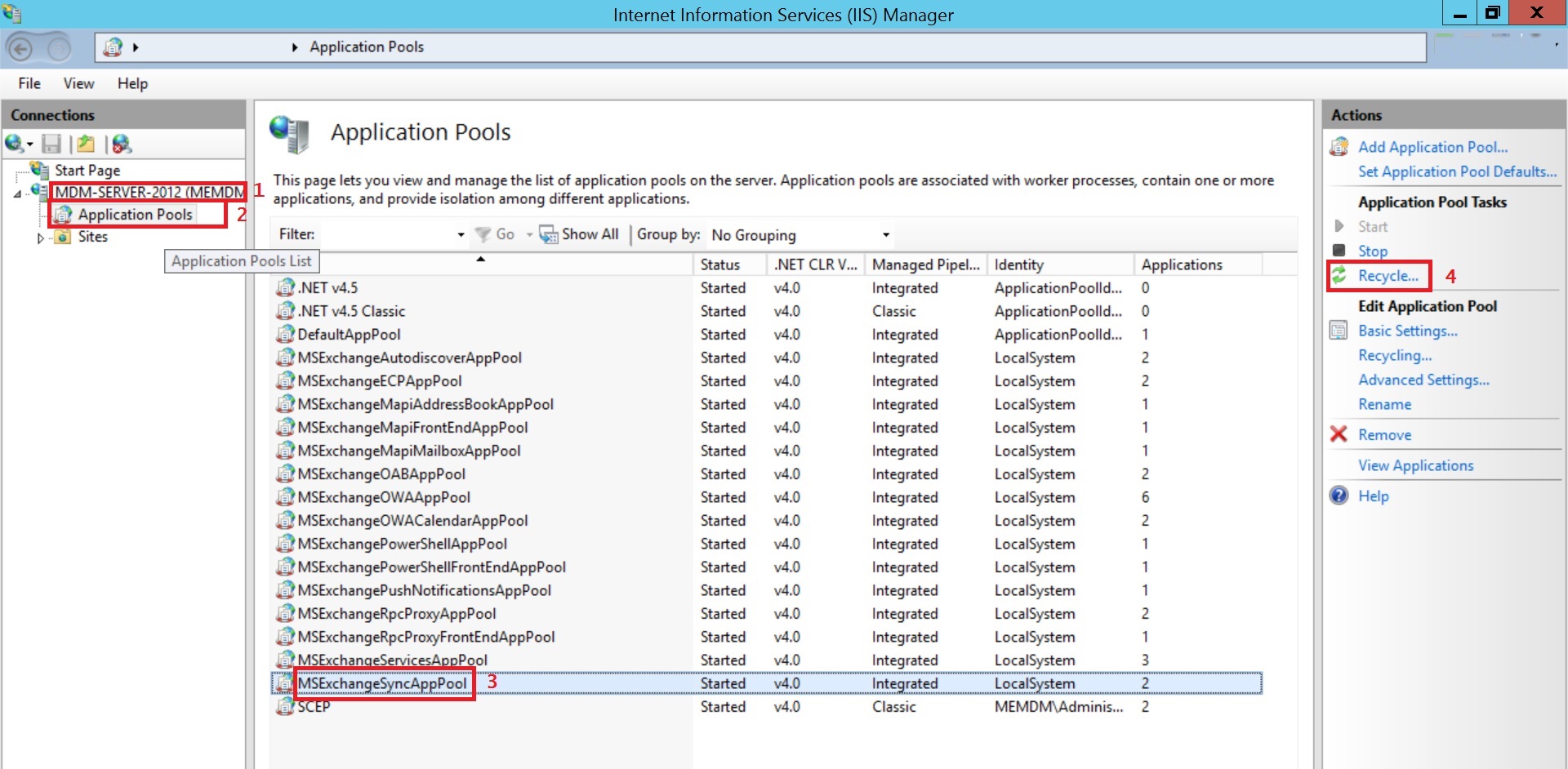 Exchange ActiveSync Troubleshooting