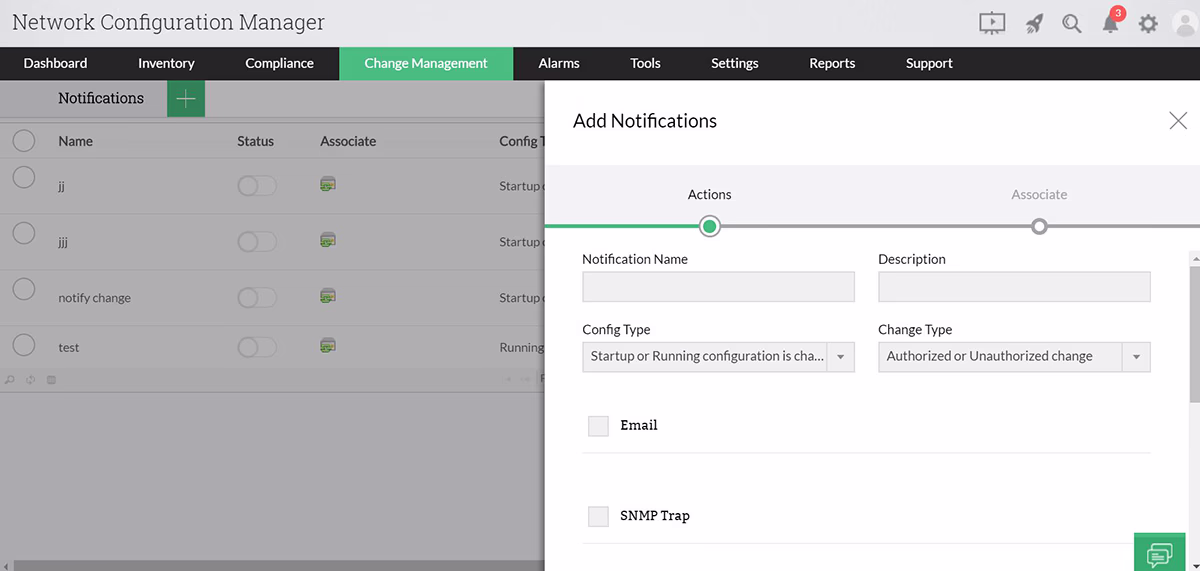 Monitor Network Configuration Changes - ManageEngine Network Configuration Manager