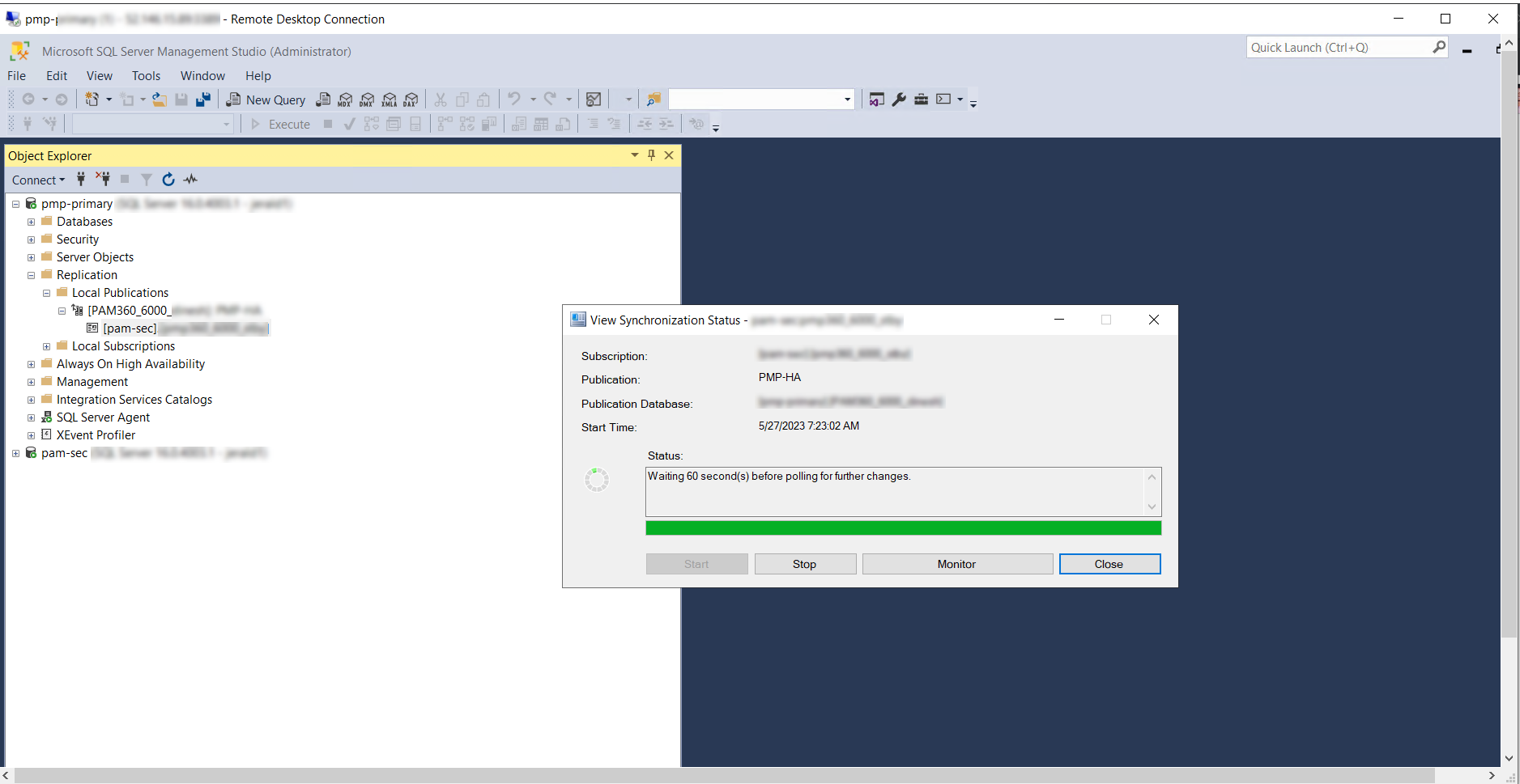 High Availability - MSSQL