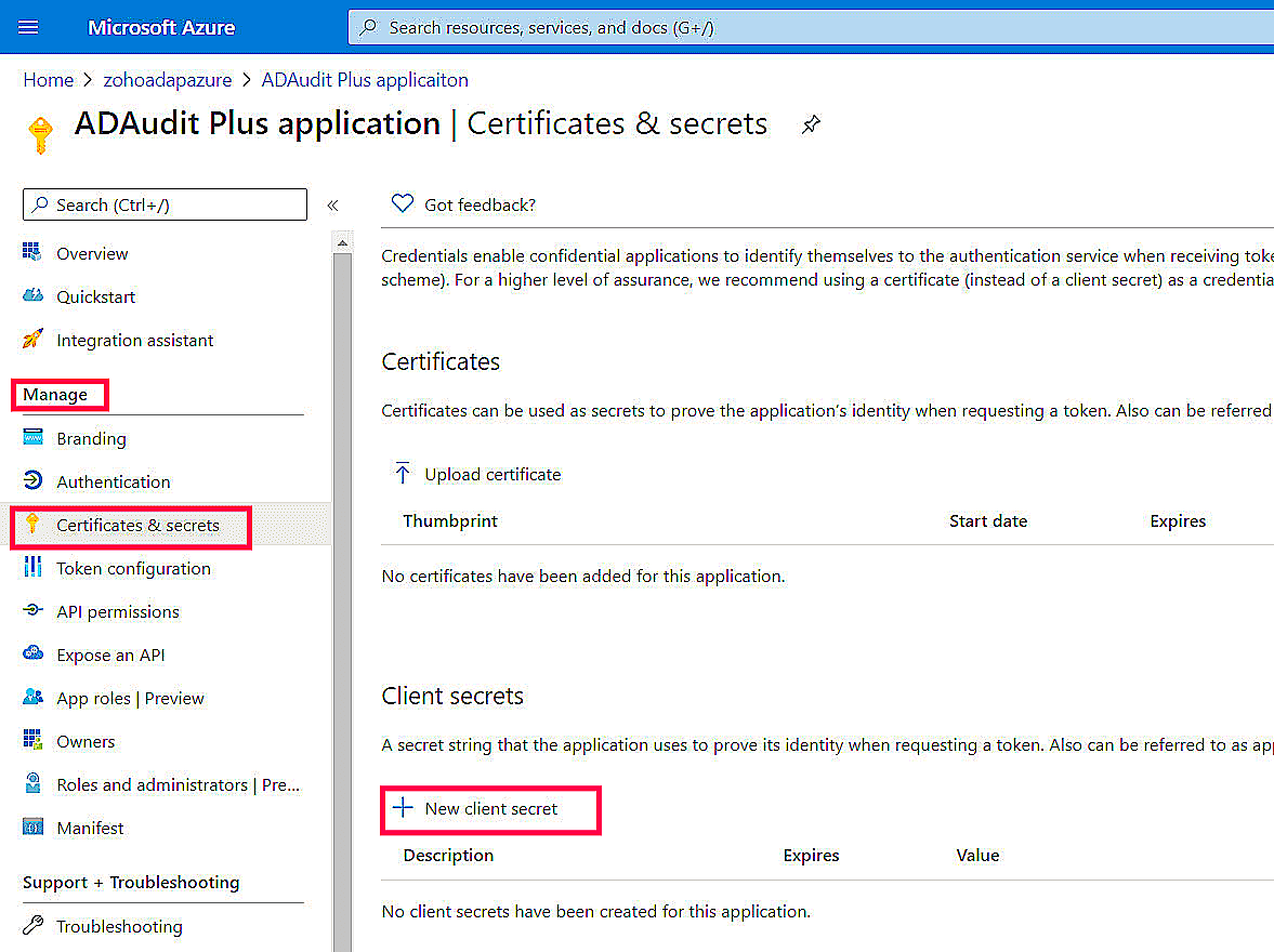 Using an Azure AD Premium license