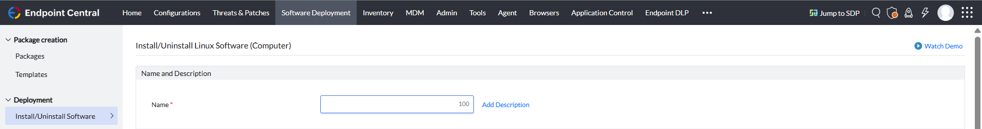 name-deployment-linux