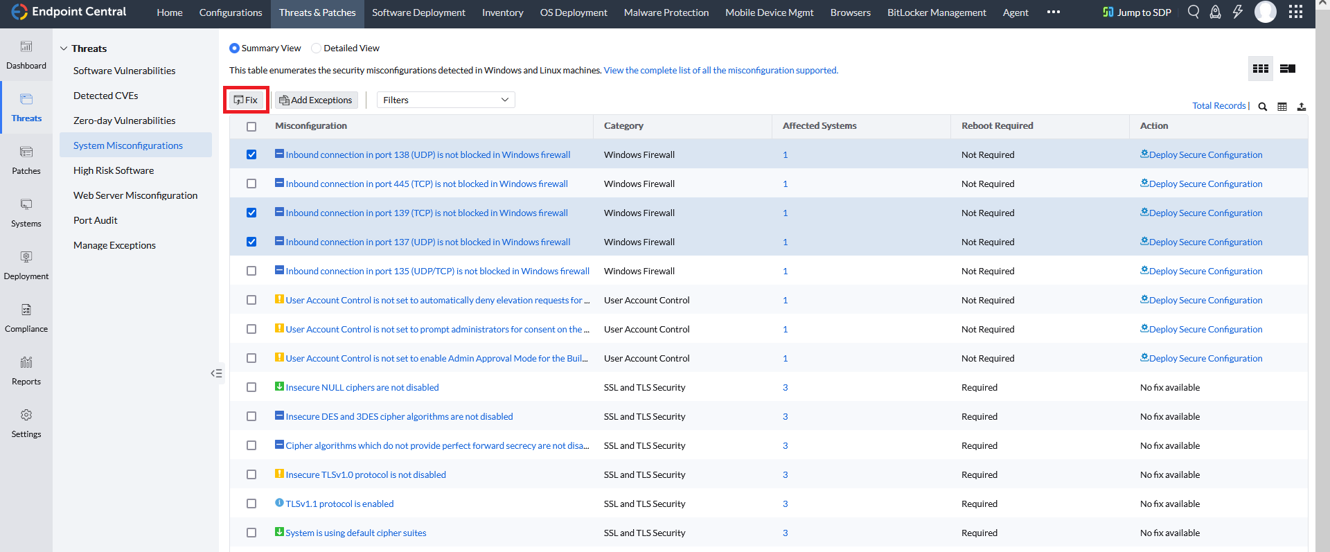 Security Misconfigurations