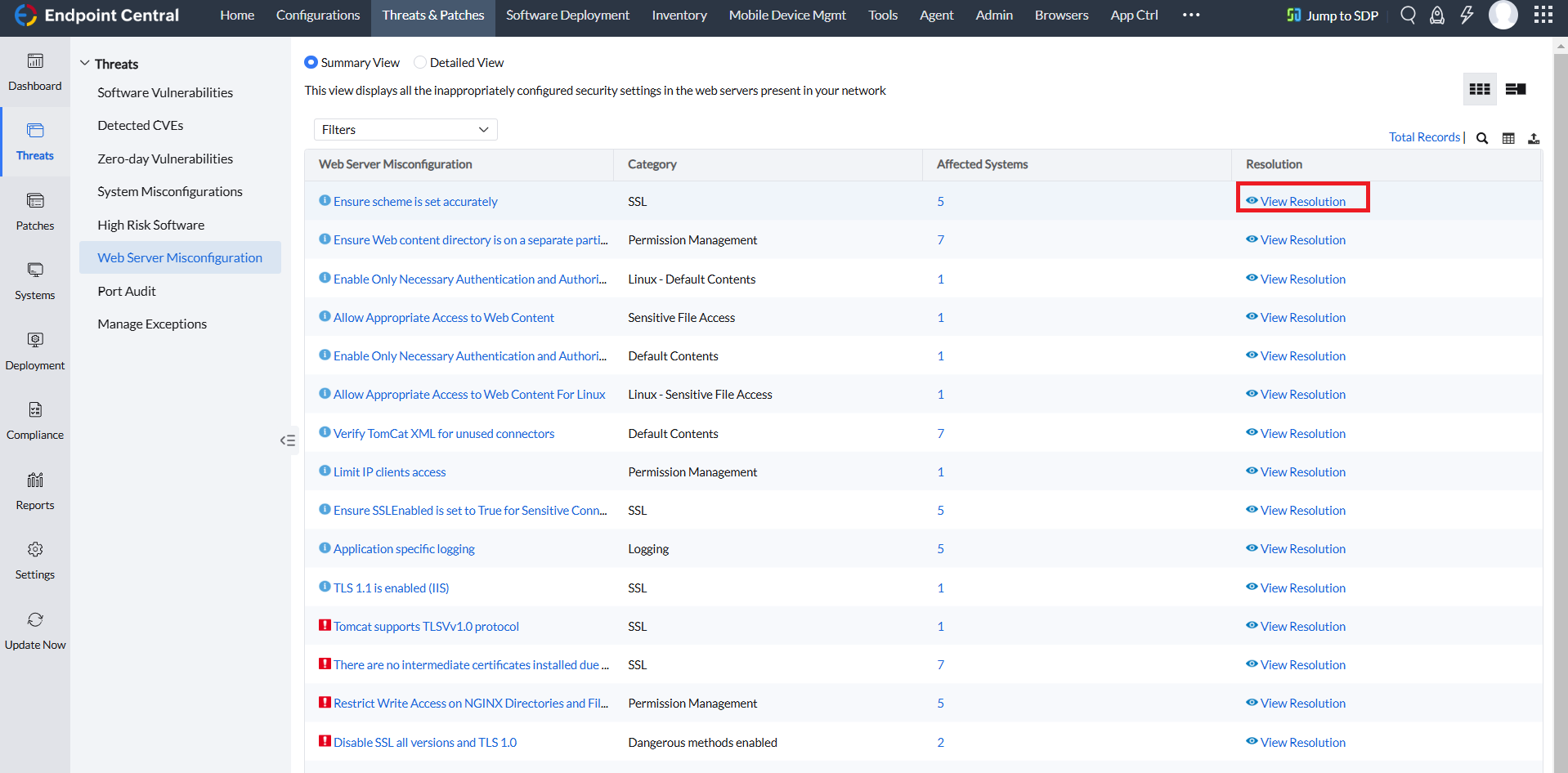 Web Server Misconfigurations