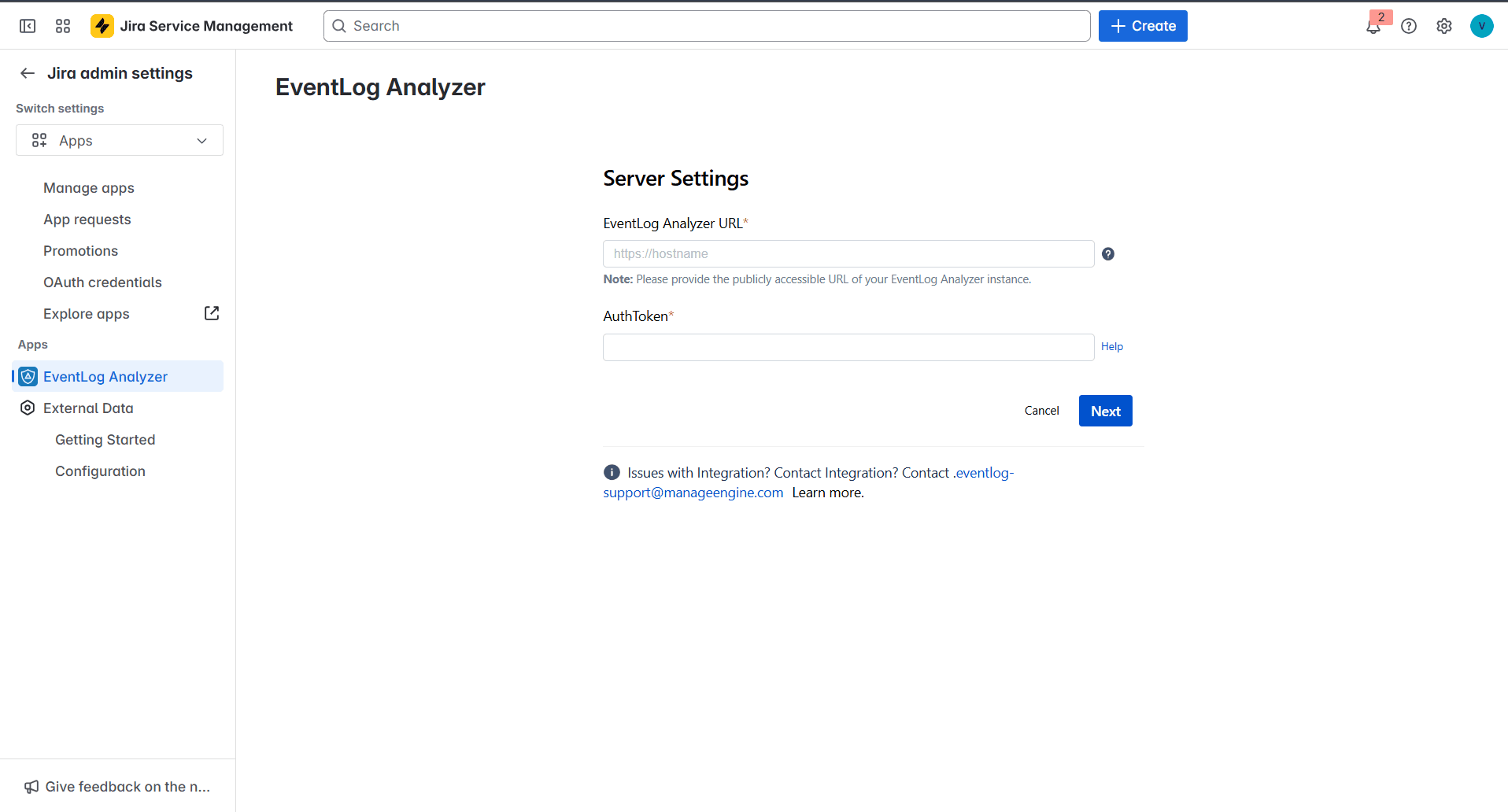 Jira Service Desk On-Demand Integration