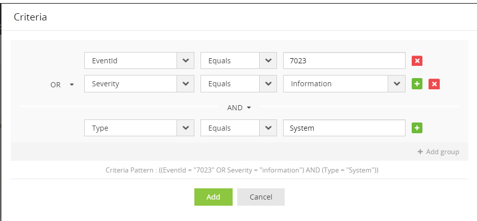 Log Search in EventLog Analyzer