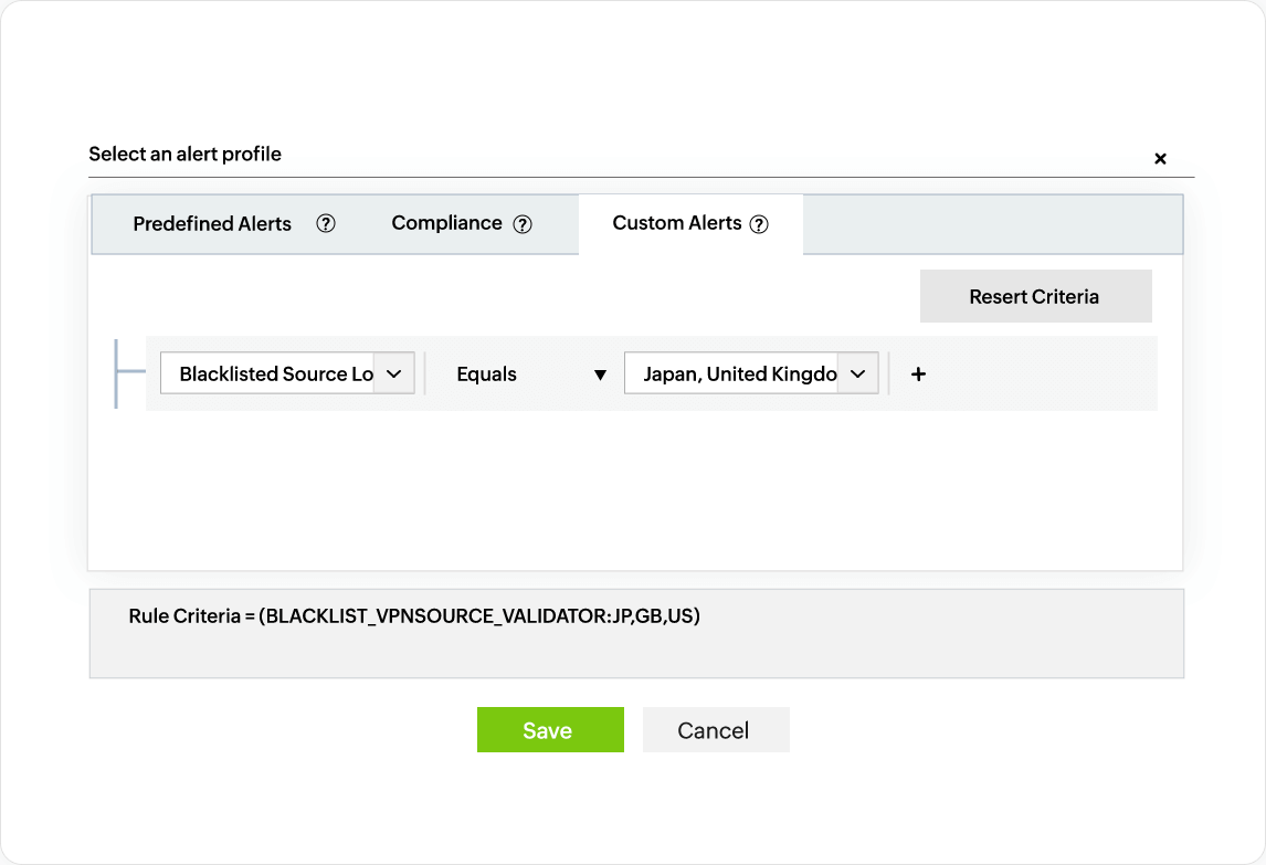 Centrally collect and store VPN logs