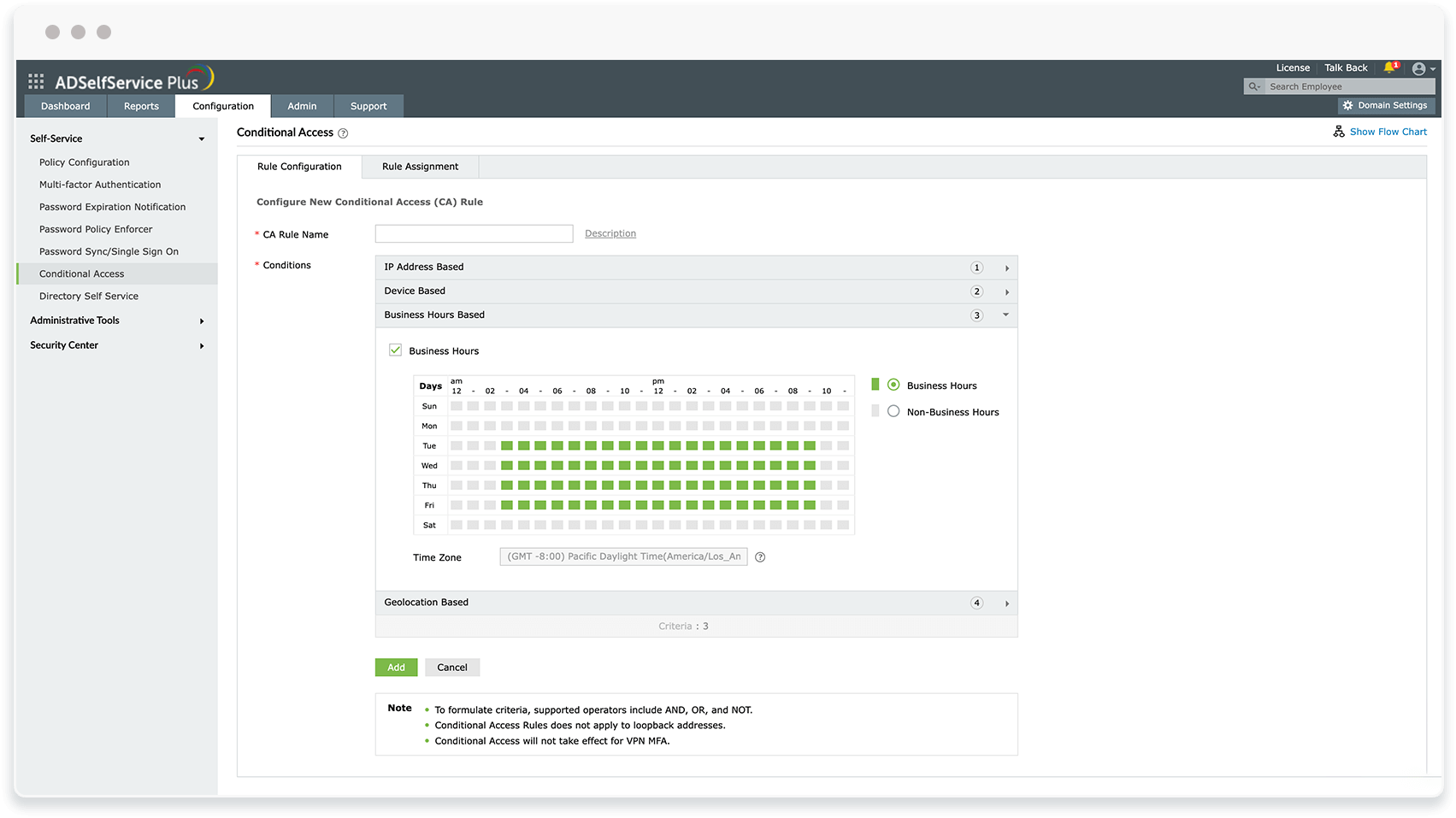 Login activity monitoring