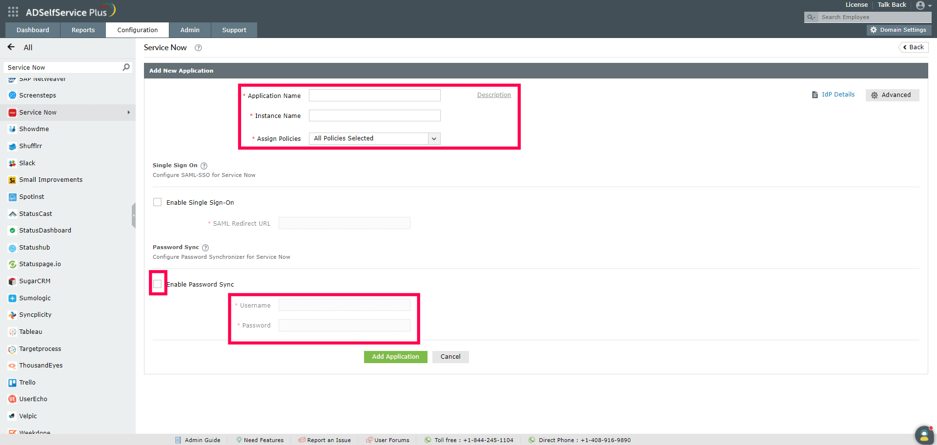 ServiceNow Active Directory Integration Password Synchornization
