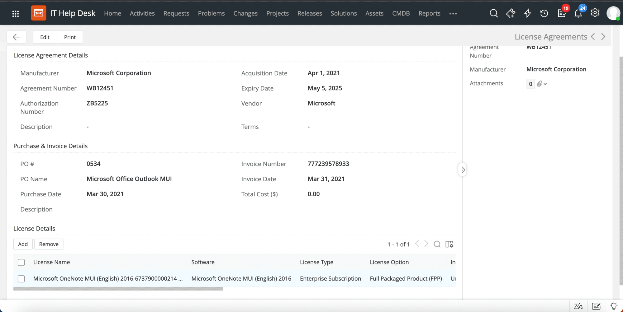 Software licensing agreement sample